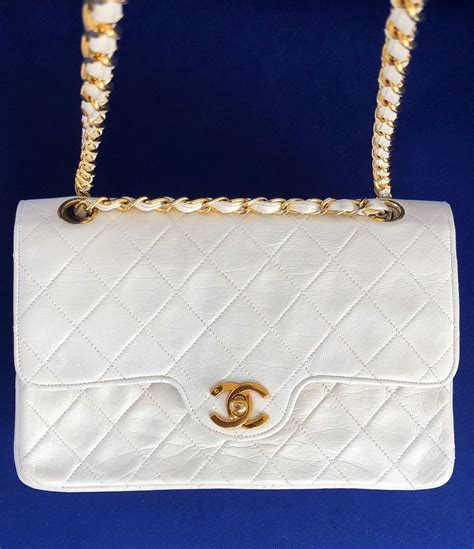 vintage white chanel purse|vintage chanel from the 40s.